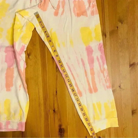 REVOLVE Electric & Rose Tie Dye Sweatpants Joggers Pink - Picture 10 of 15